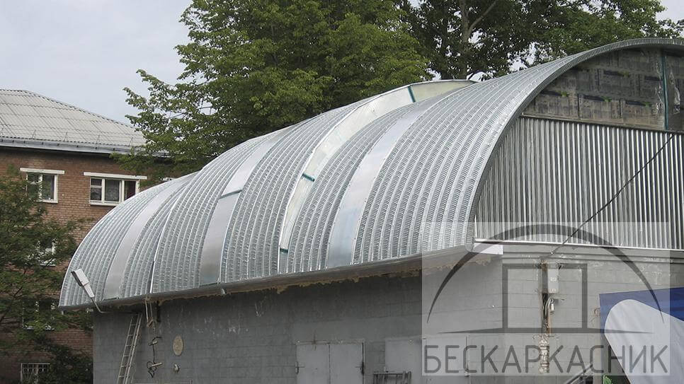 Строительство бескаркасной мансарды  в Павлово 